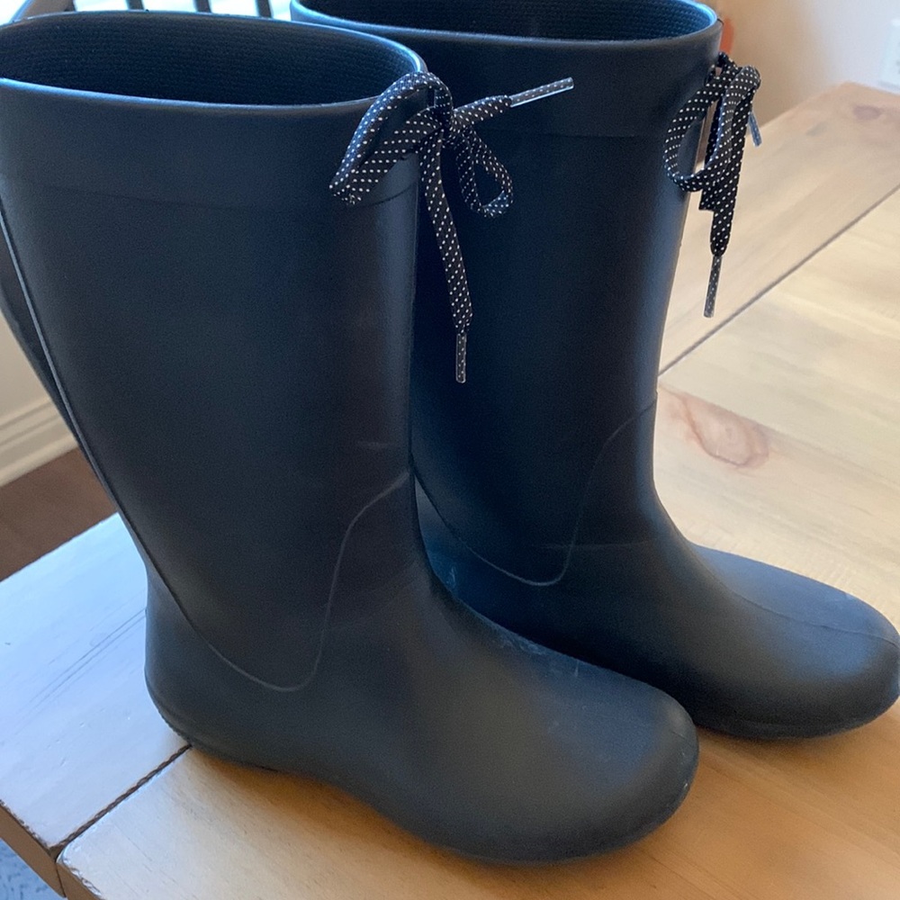Black Women's Rain Boots